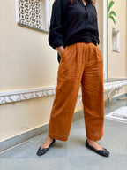 Sunset Orange Pants