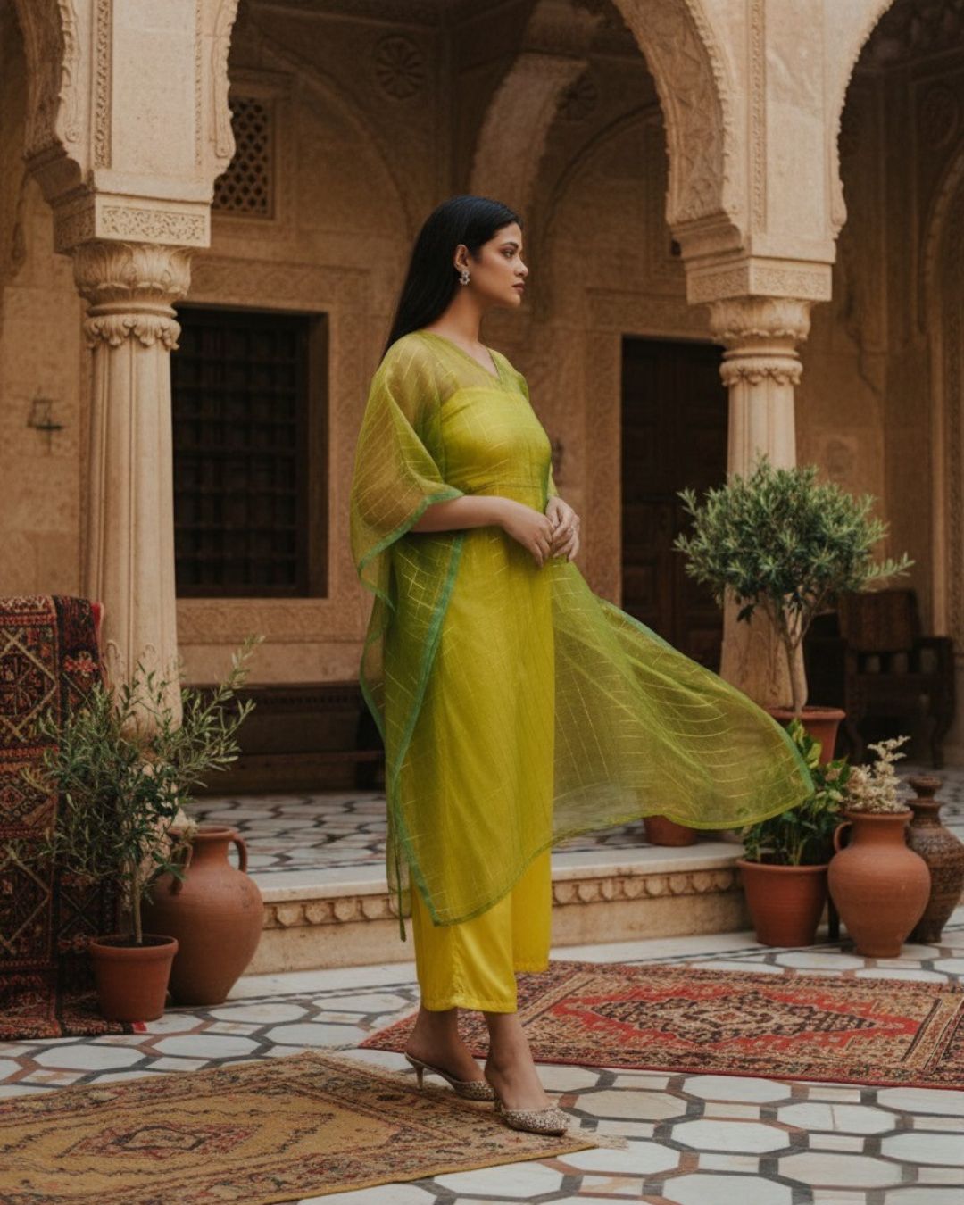 Ruhani Kaftan Set