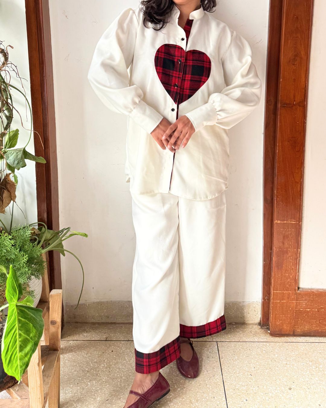 The Heartline Wool Cord Set