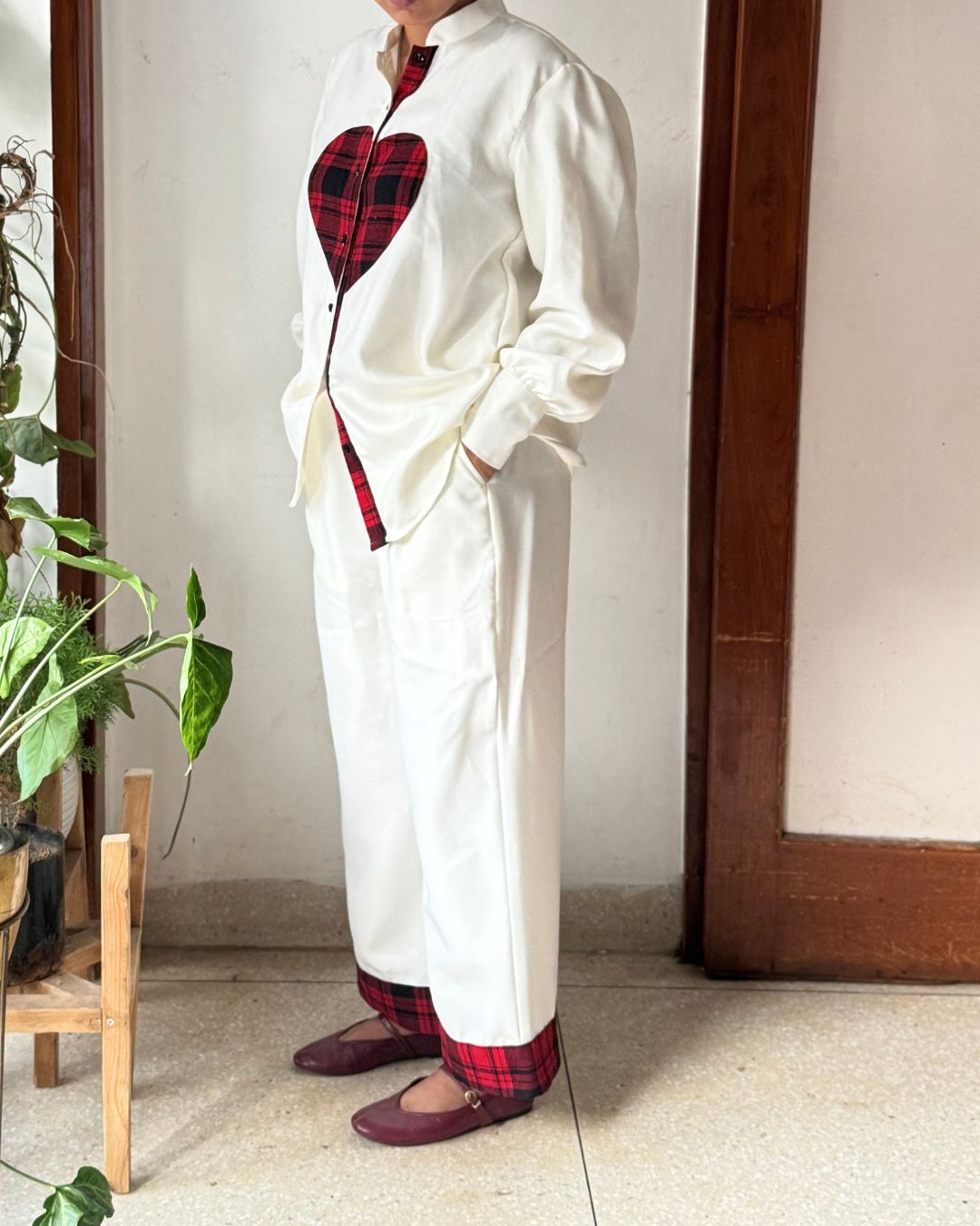 The Heartline Wool Cord Set