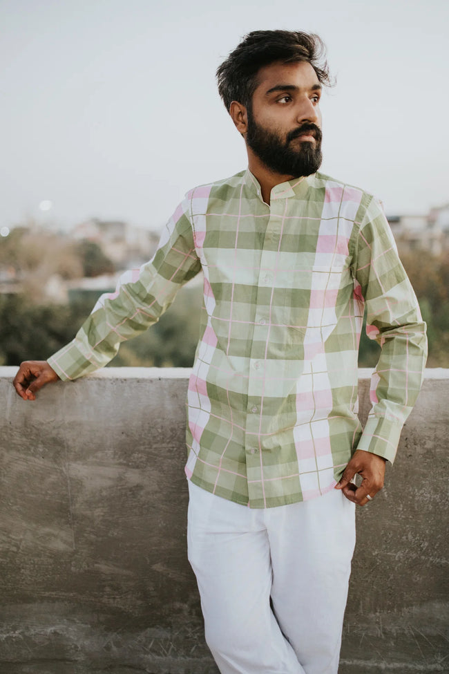 Avacado Check Shirt Hover Image