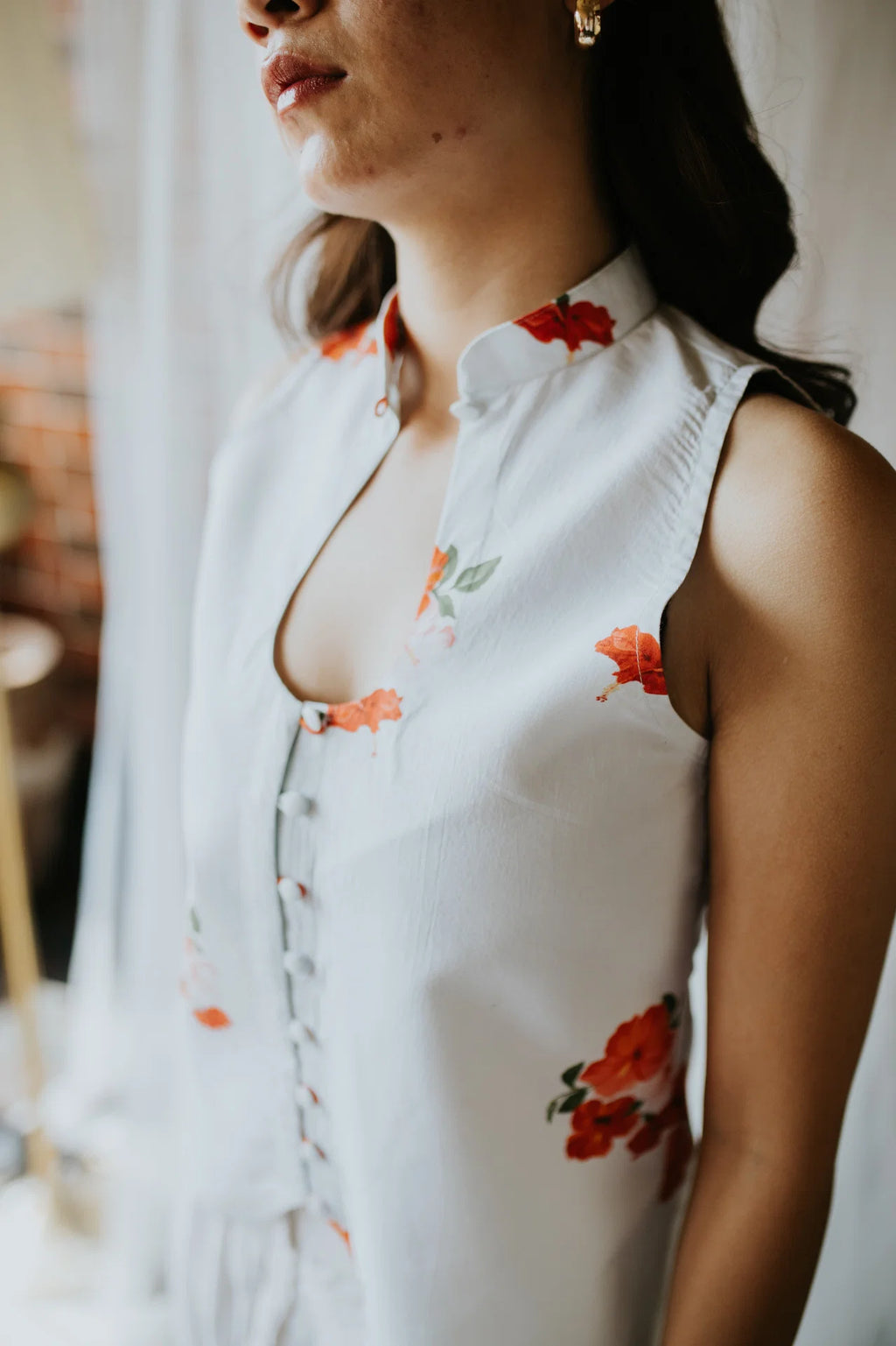 Ivory Garden Top