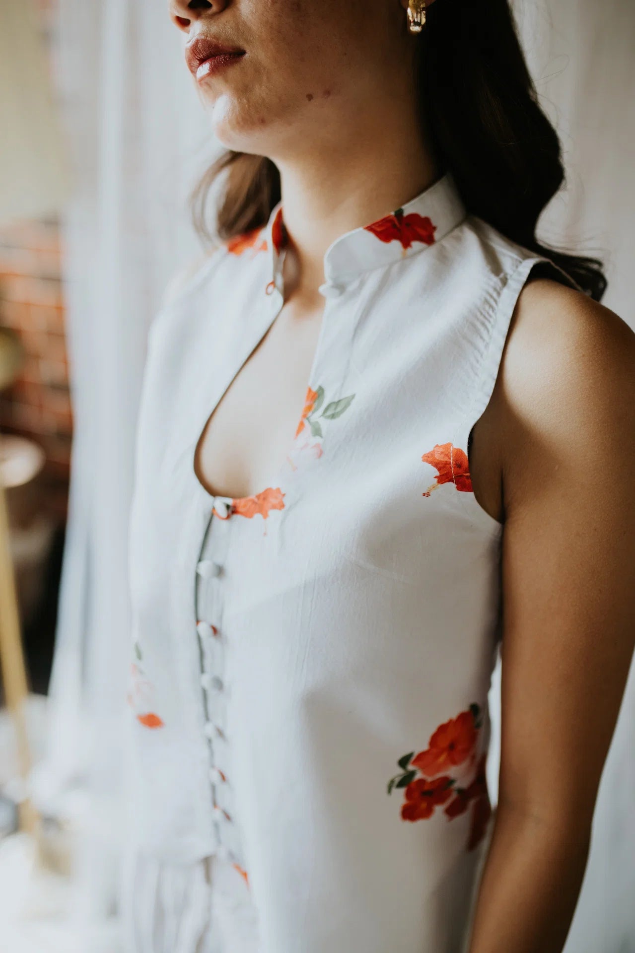 Ivory Garden Top
