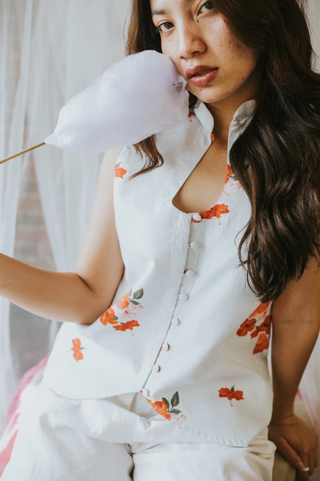 Ivory Garden Top