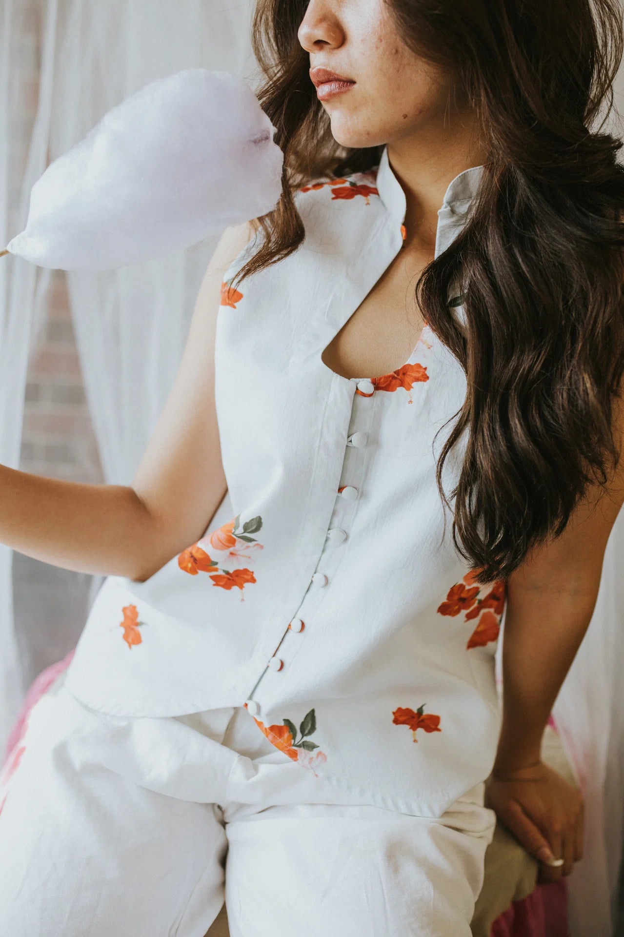 Ivory Garden Top