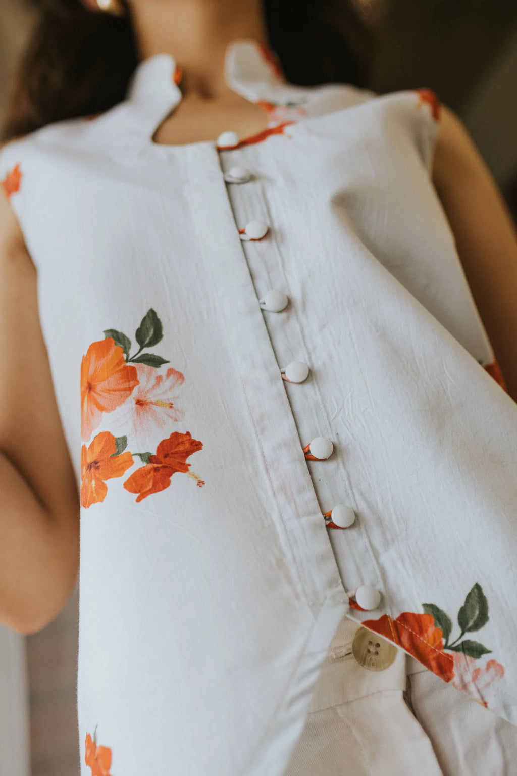 Ivory Garden Top