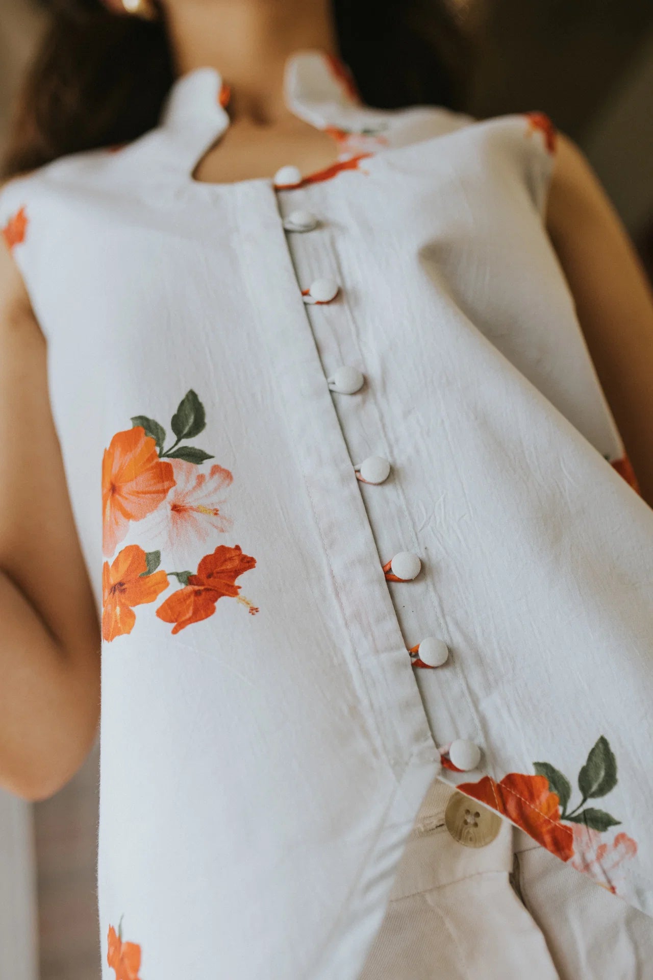 Ivory Garden Top
