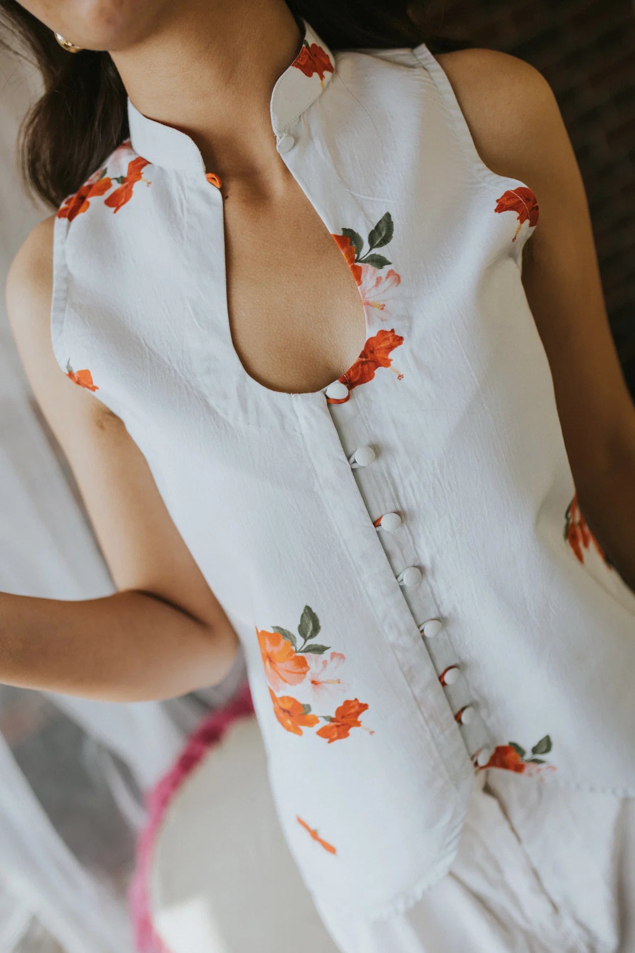 Ivory Garden Top