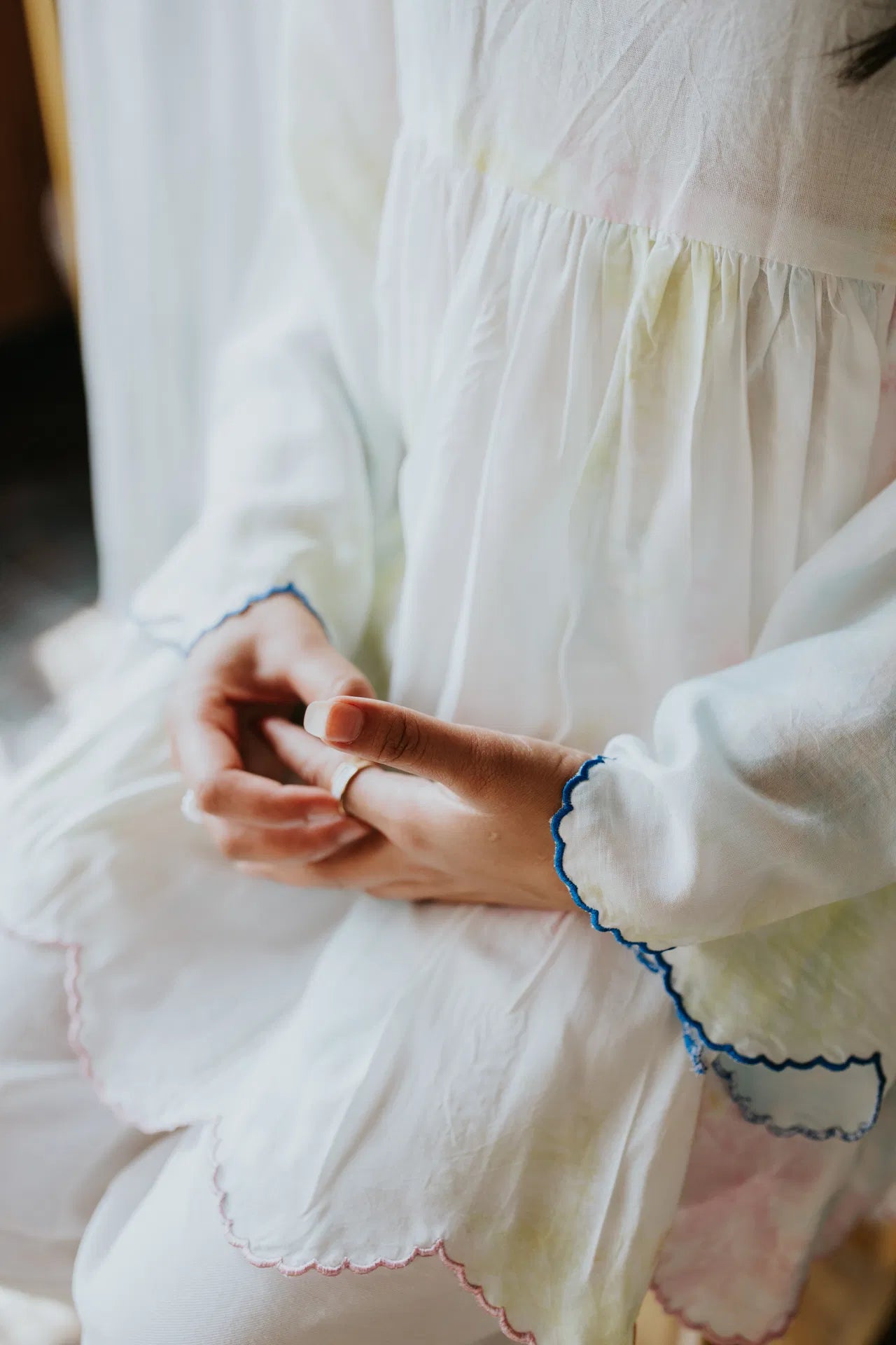 The Garden Dipped in Tie Dye Top