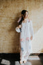 A Garden Stitched in Hydrangeas Kurta Dress