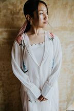 A Garden Stitched in Hydrangeas Kurta Dress