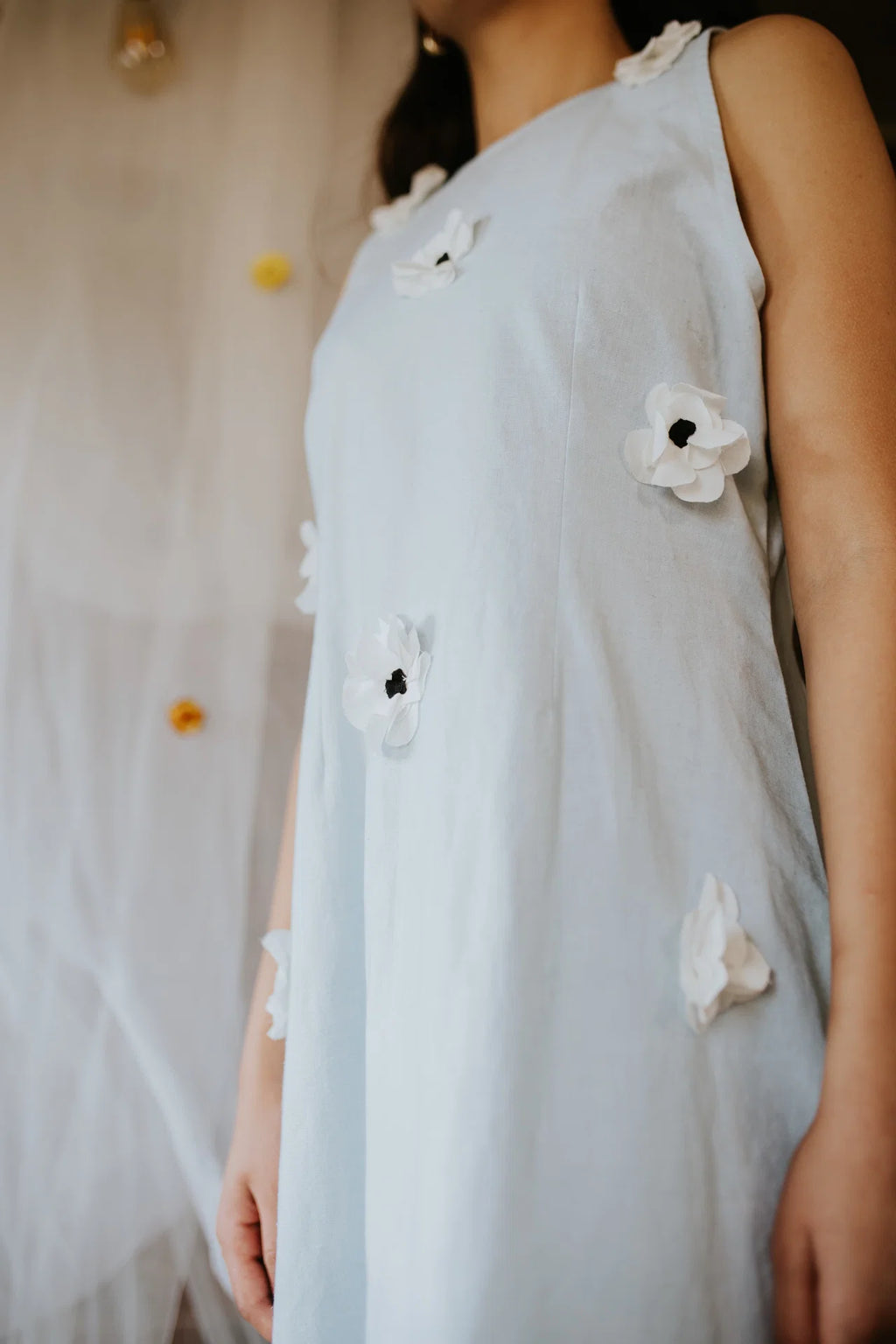 Flowers After The Blue Rain Dress