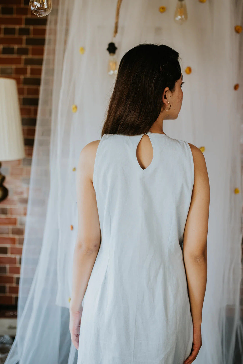 Flowers After The Blue Rain Dress
