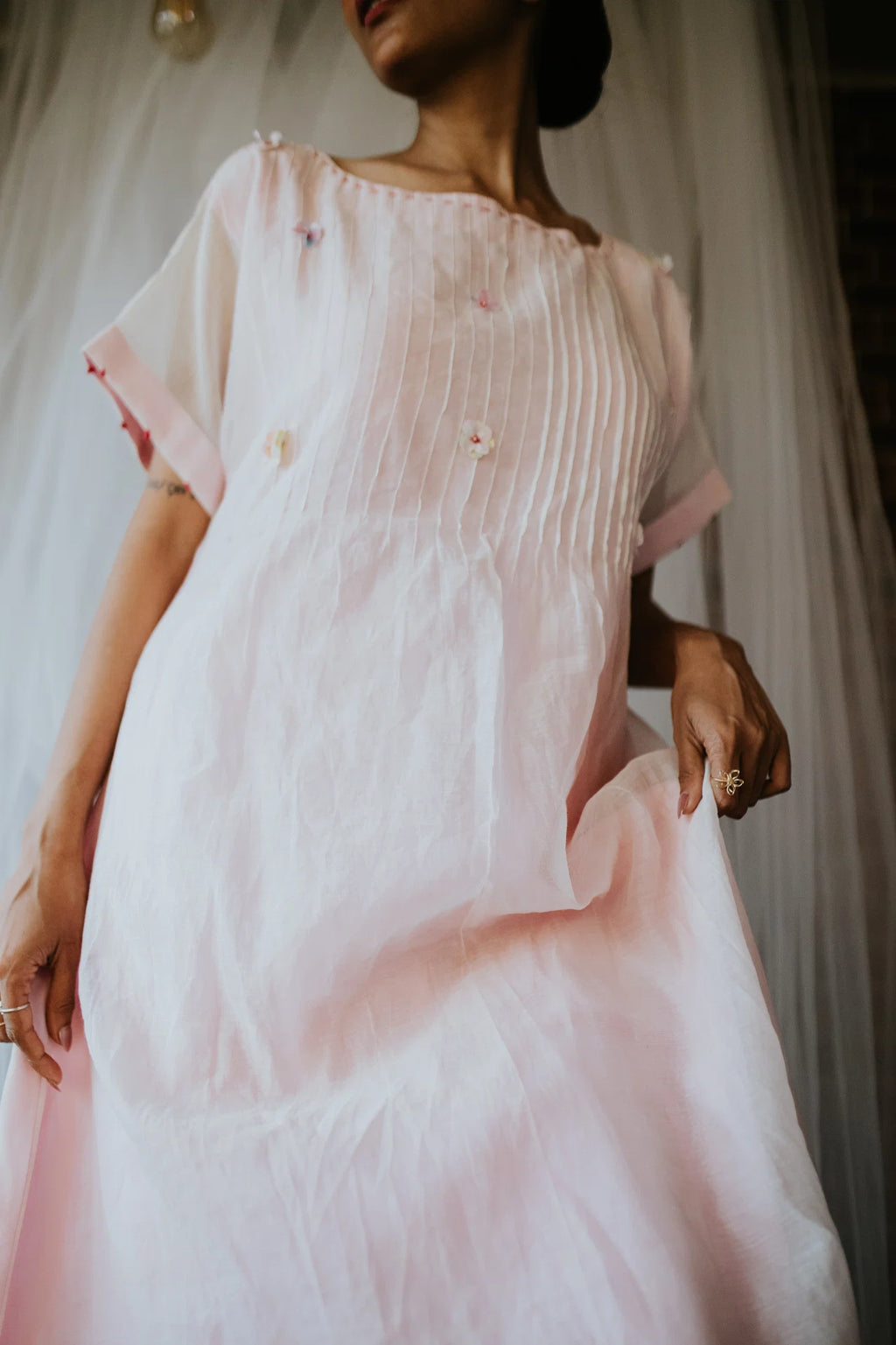 Tiny Flowers in the Mist Kurta