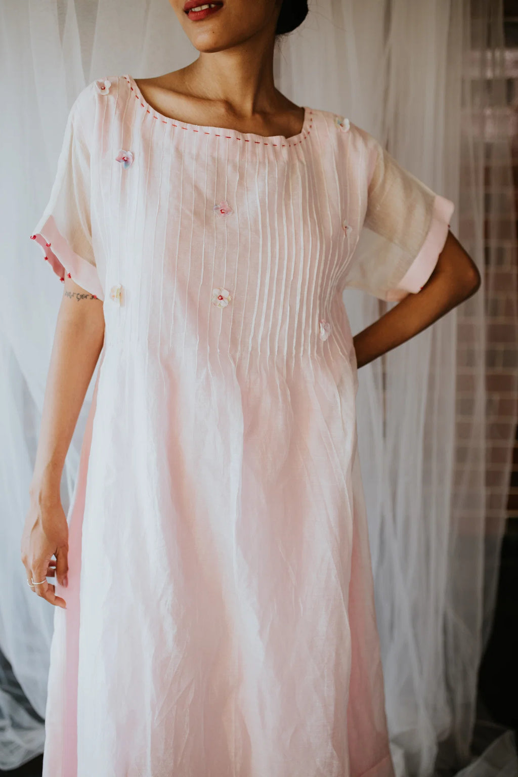 Tiny Flowers in the Mist Kurta