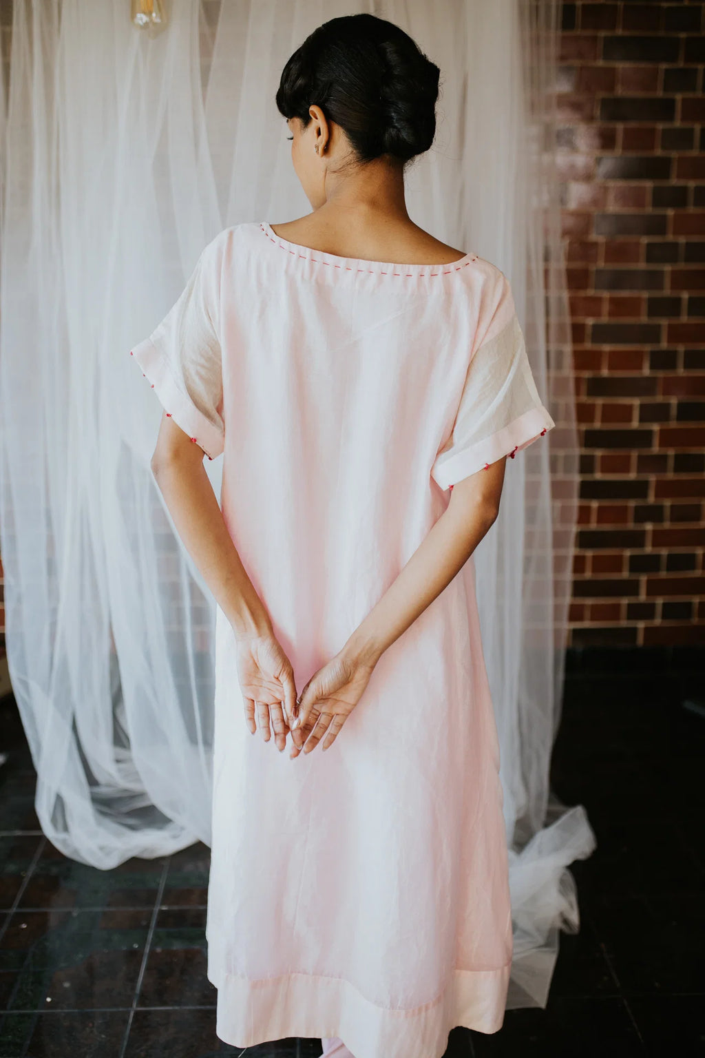 Tiny Flowers in the Mist Kurta