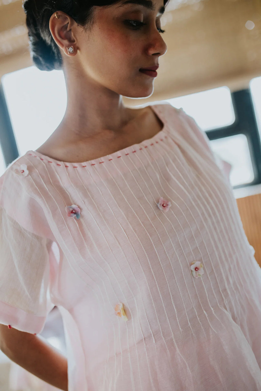 Tiny Flowers in the Mist Kurta