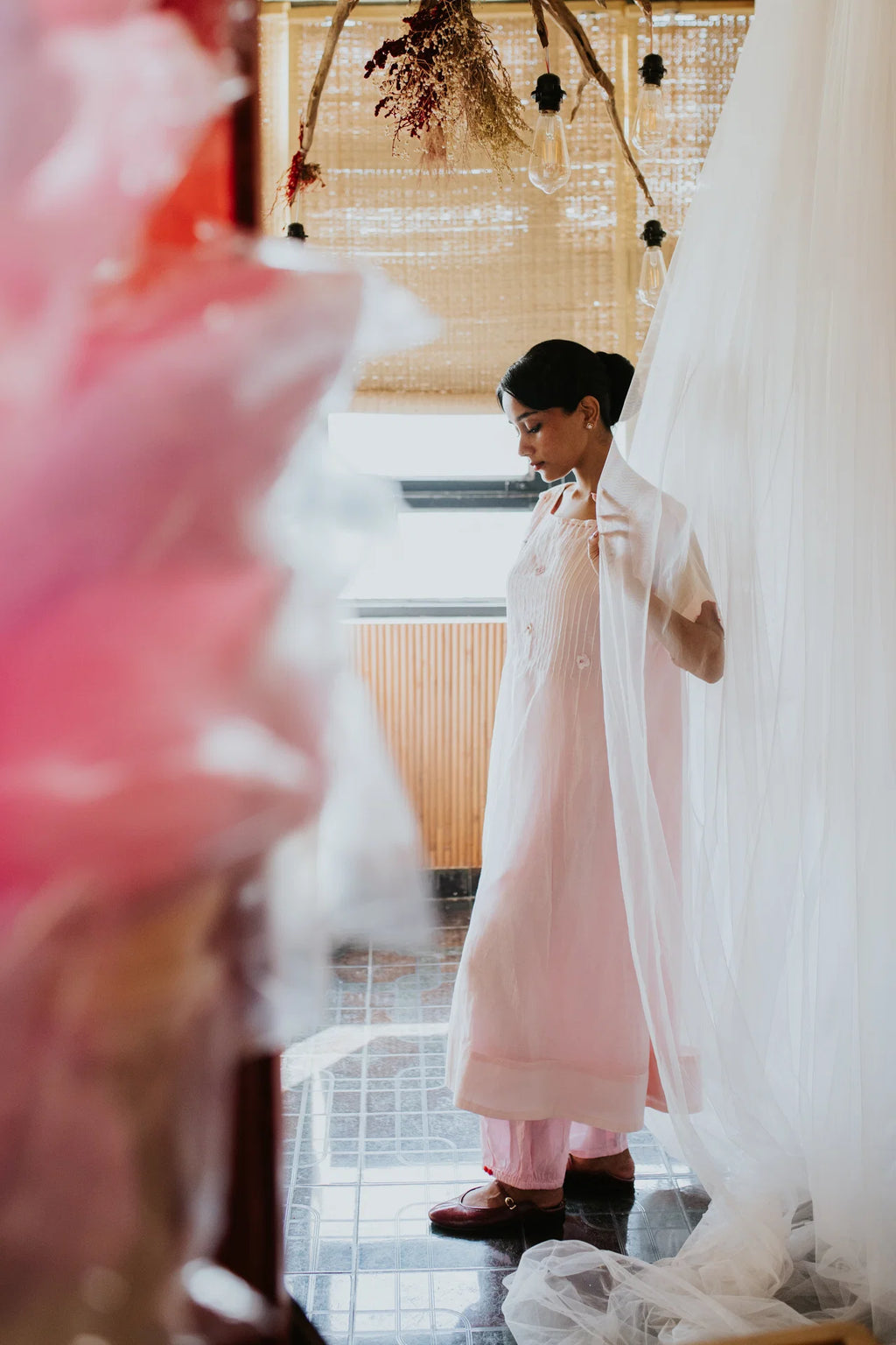 Tiny Flowers in the Mist Kurta