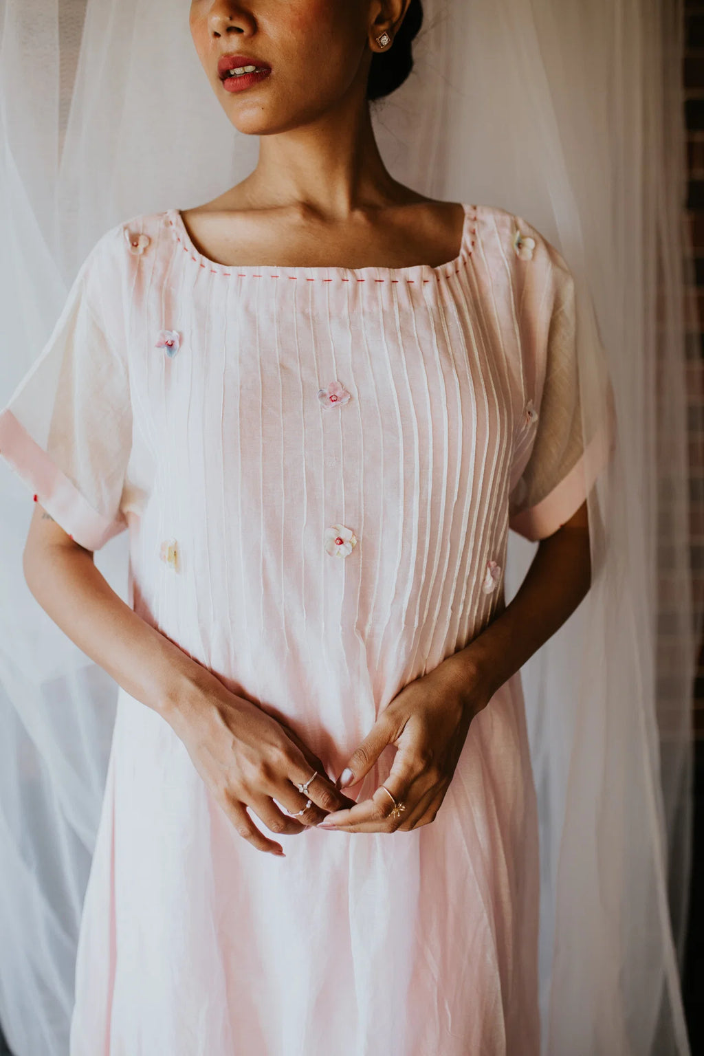 Tiny Flowers in the Mist Kurta
