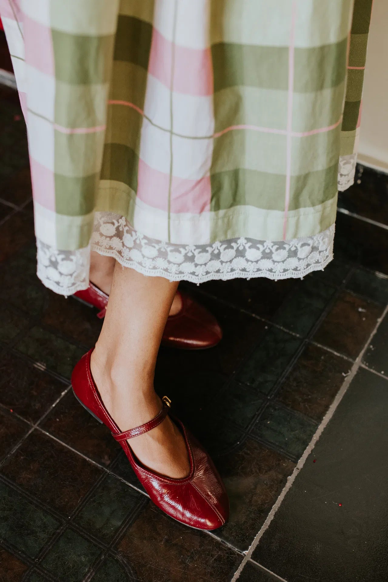 Avocado Dusk Orchard Dress