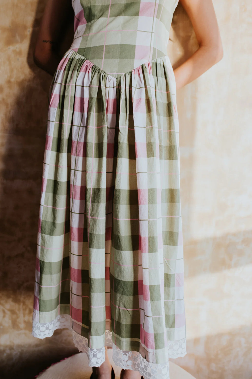 Avacado Dusk Orchard Dress