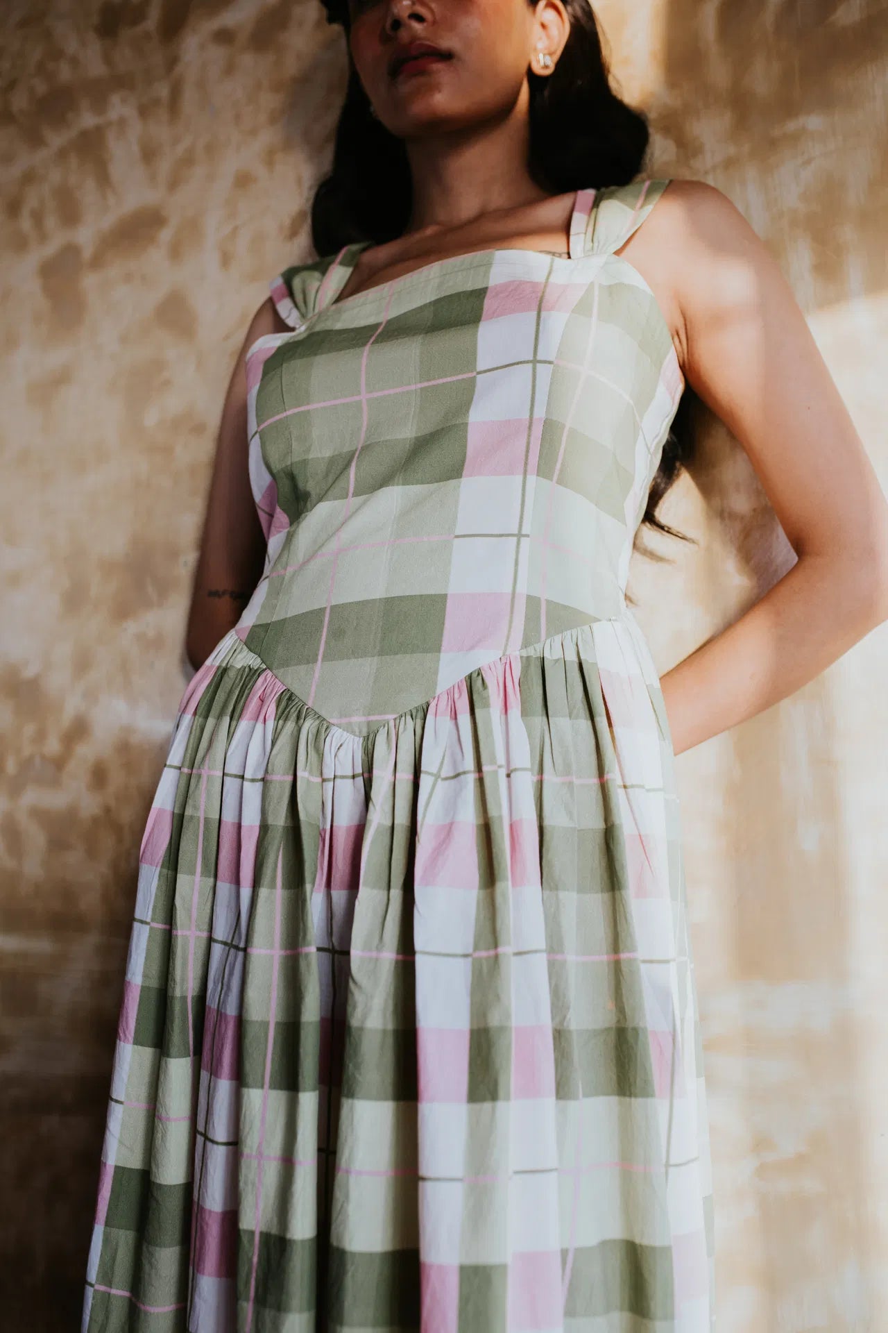 Avocado Dusk Orchard Dress
