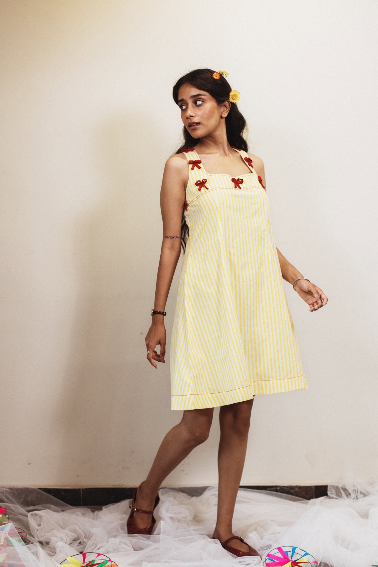 Sunbeam Bow Dress