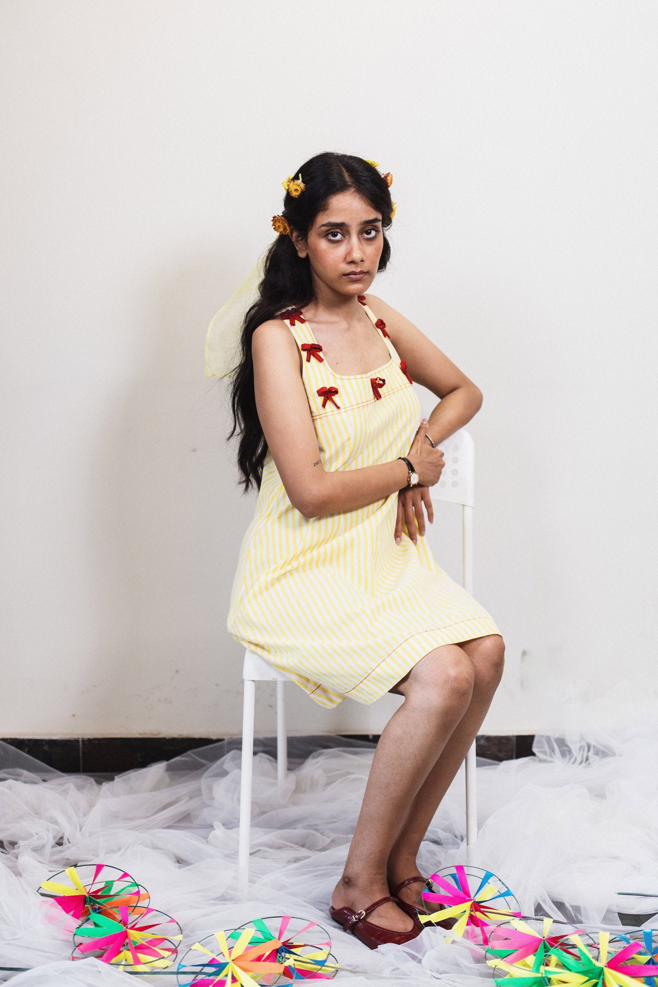 Sunbeam Bow Dress
