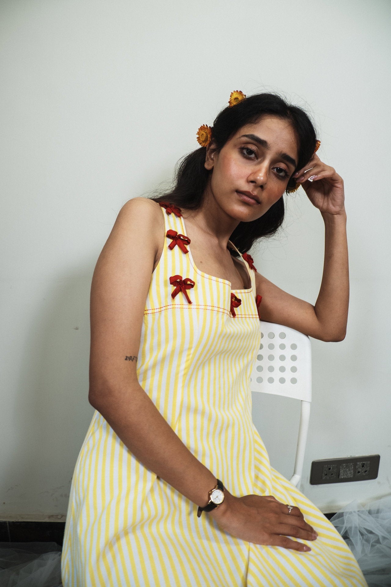 Sunbeam Bow Dress