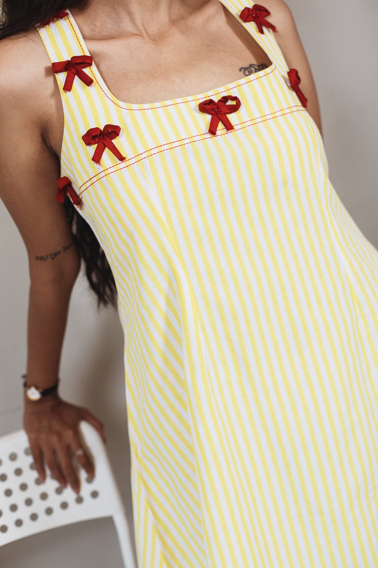Sunbeam Bow Dress