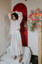 She Wore Pastel Rainbow Skirt [SALE]