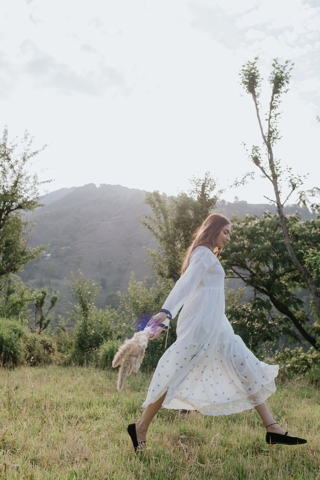 Hydrangea Flow Dress Hover Image