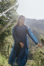Blue Hour Pintuck Dress