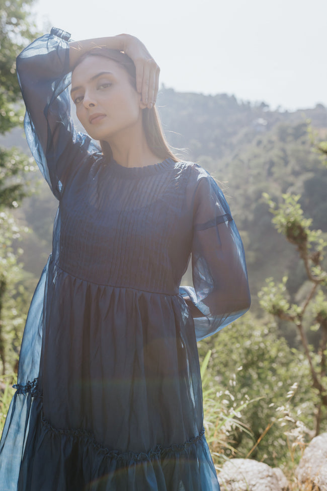 Blue Hour Pintuck Dress Main Image