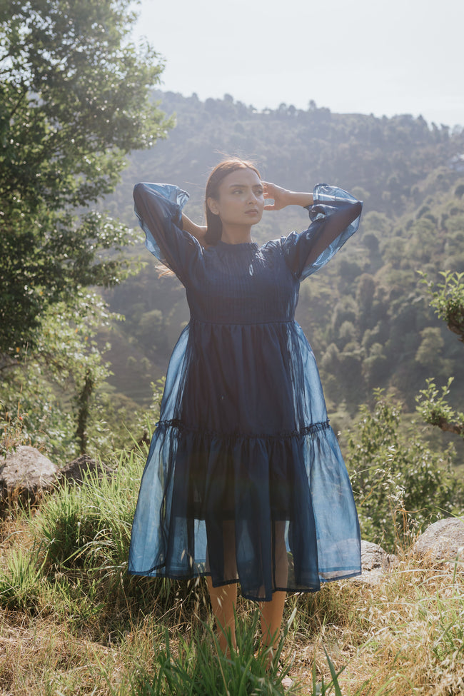 Blue Hour Pintuck Dress Hover Image