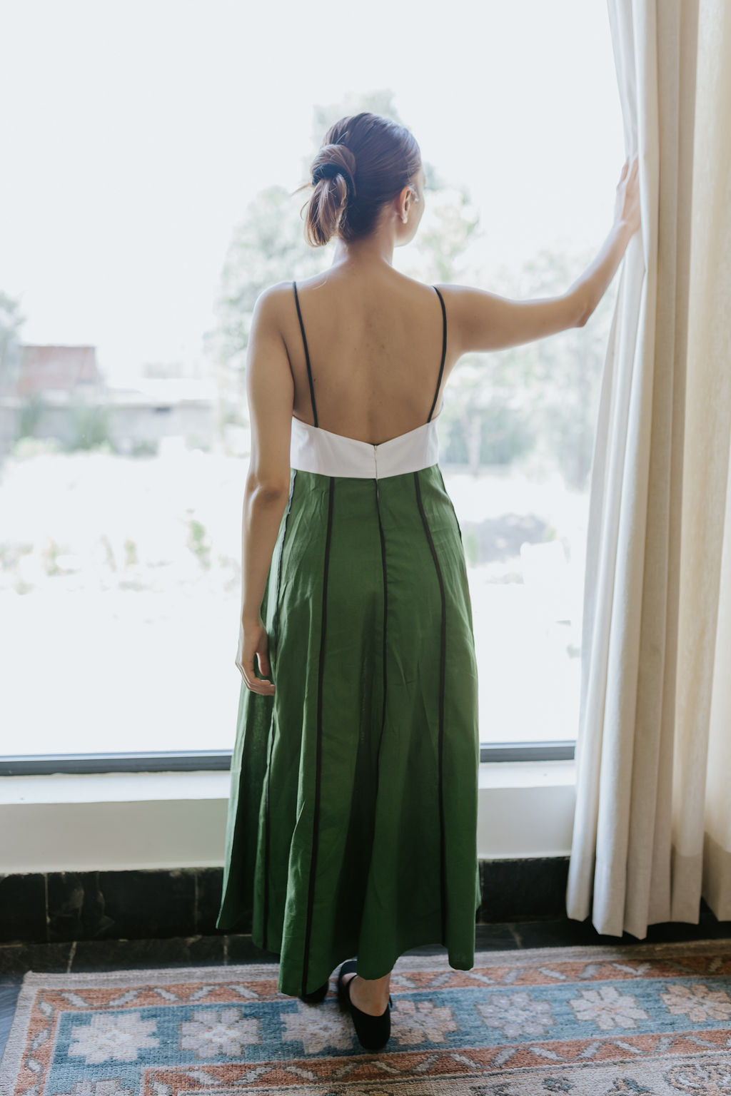 The Garden Pintuck Dress