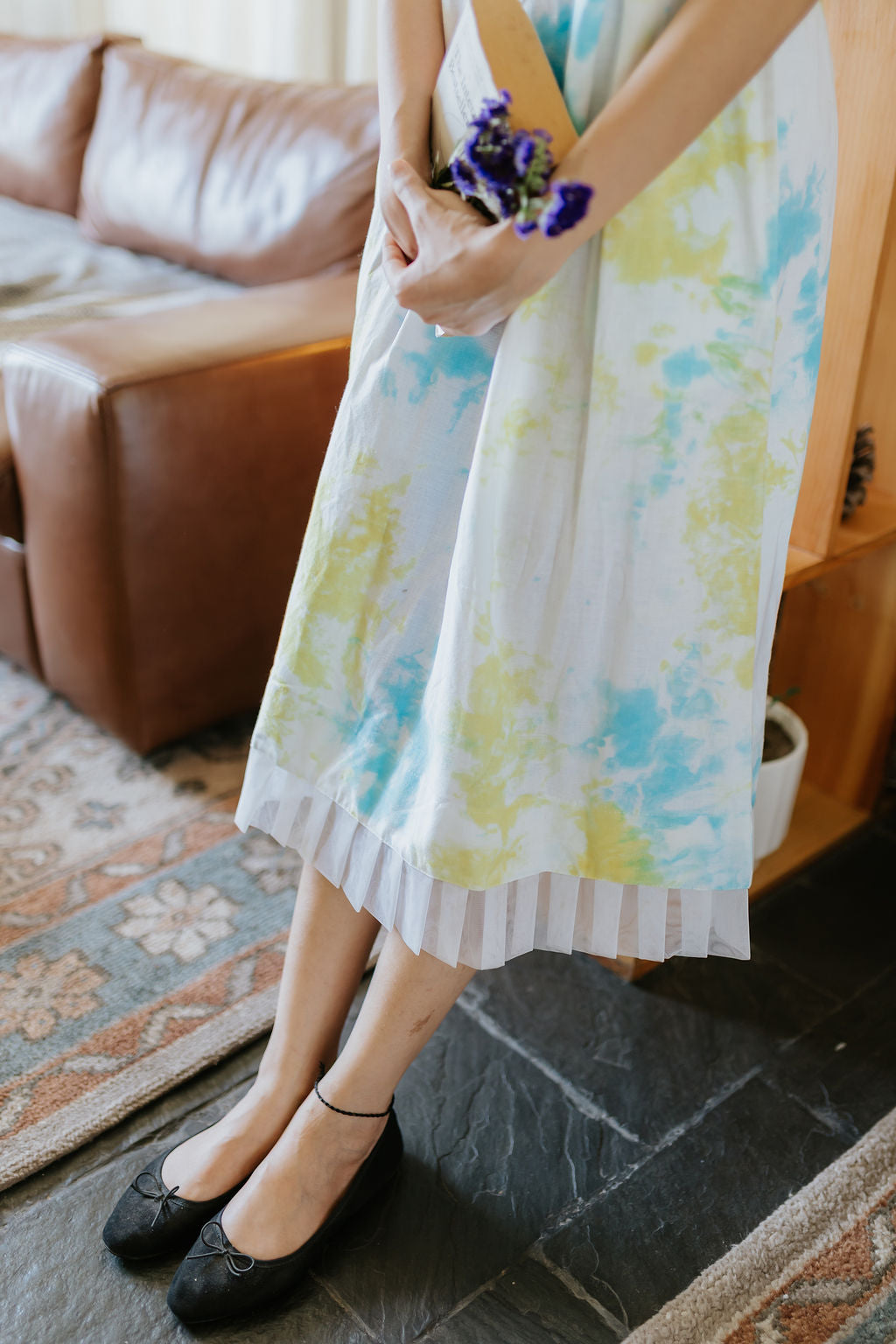 Among the Clouds Tie and Dye Dress