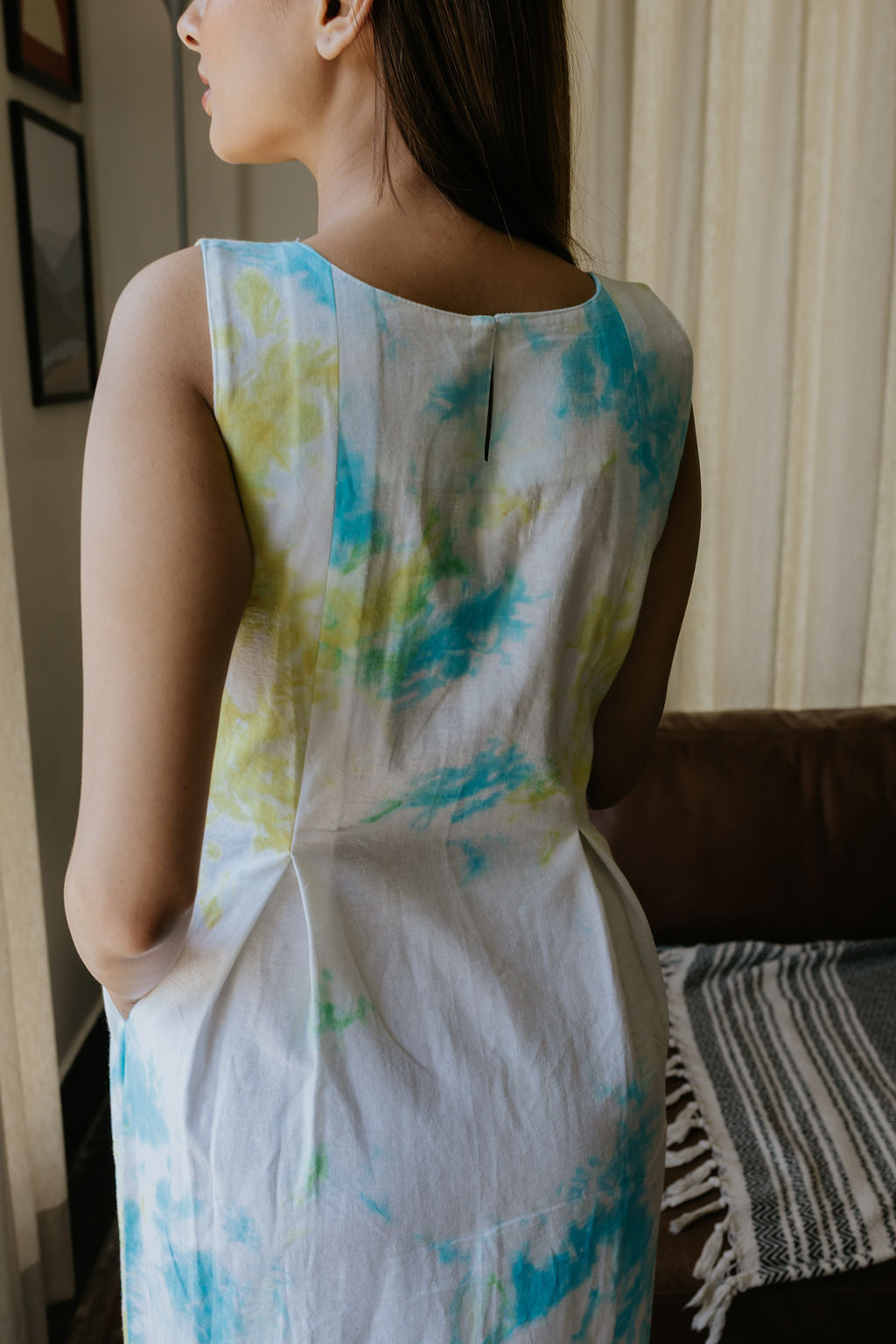 Among the Clouds Tie and Dye Dress
