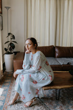 Calcutta's Old Hibiscus Kurta Set