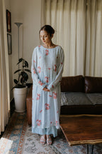 Calcutta's Old Hibiscus Kurta Set