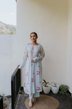 Calcutta's Old Hibiscus Kurta Set