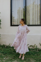 Moon Over Saffron Valley Dress