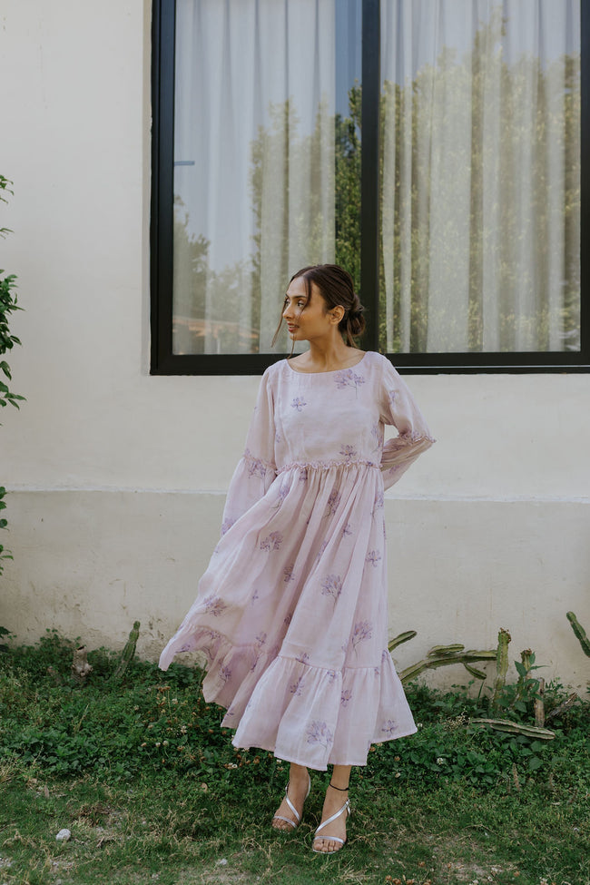 Moon Over Saffron Valley Dress Hover Image