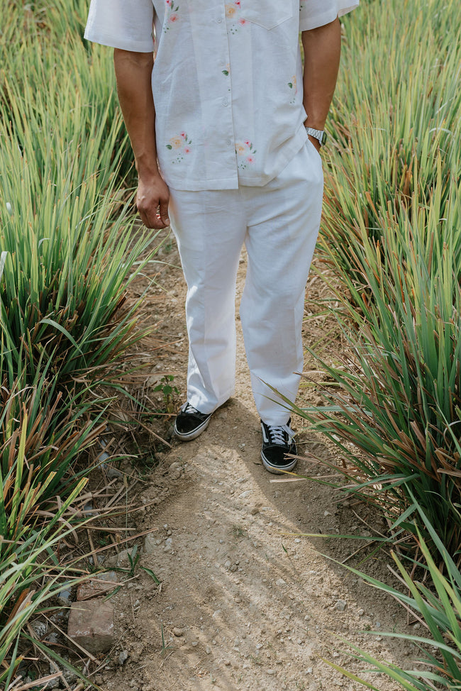 Cloud Walk Linen Pants Main Image