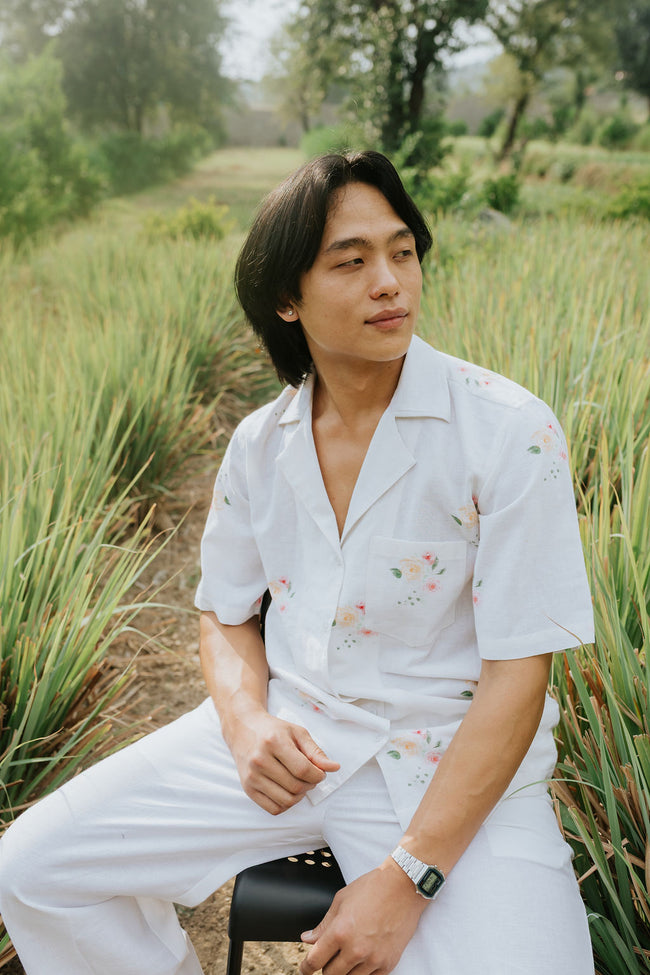 Men and Wild Roses Shirt Hover Image