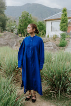 Blue Hills Pleated Dress