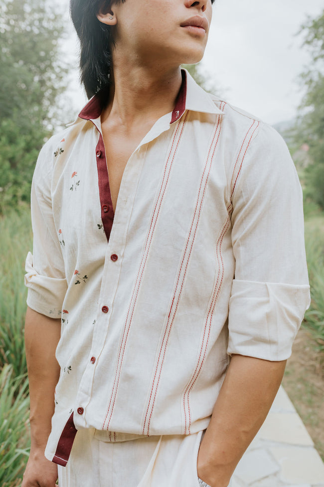 Roses on One Side Shirt Hover Image