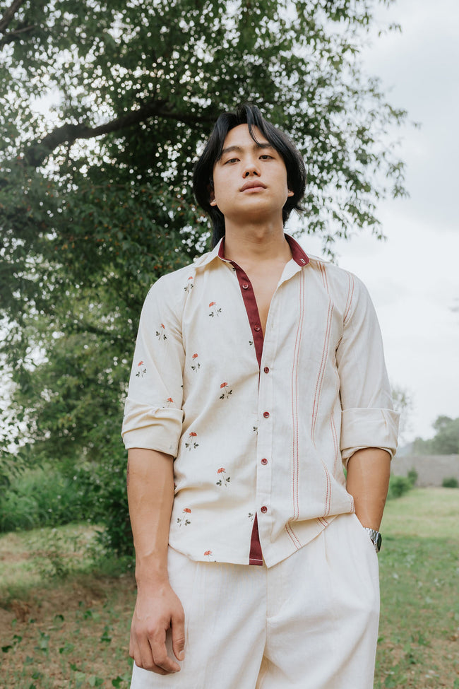 Roses on One Side Shirt Main Image