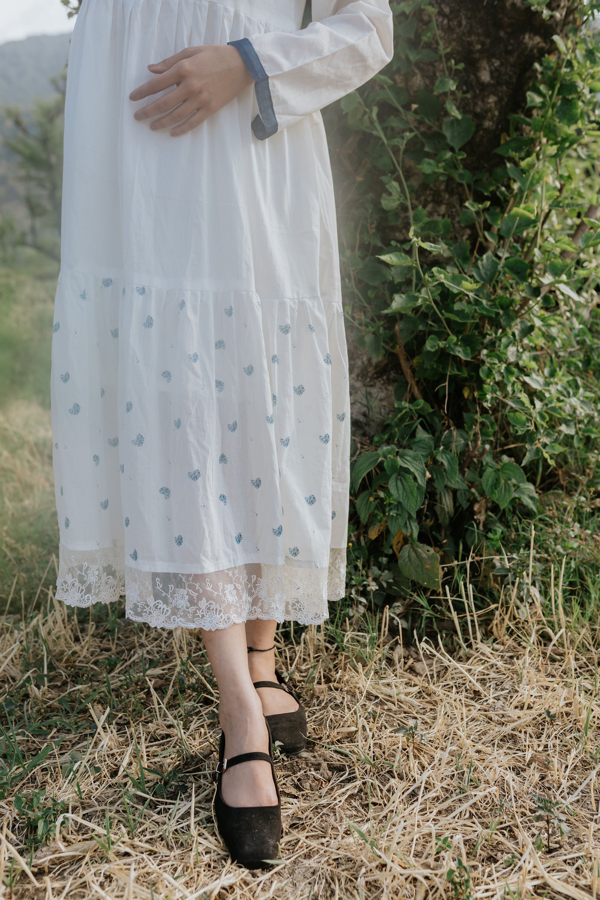 Hydrangea Flow Dress