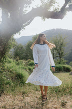 Hydrangea Flow Dress